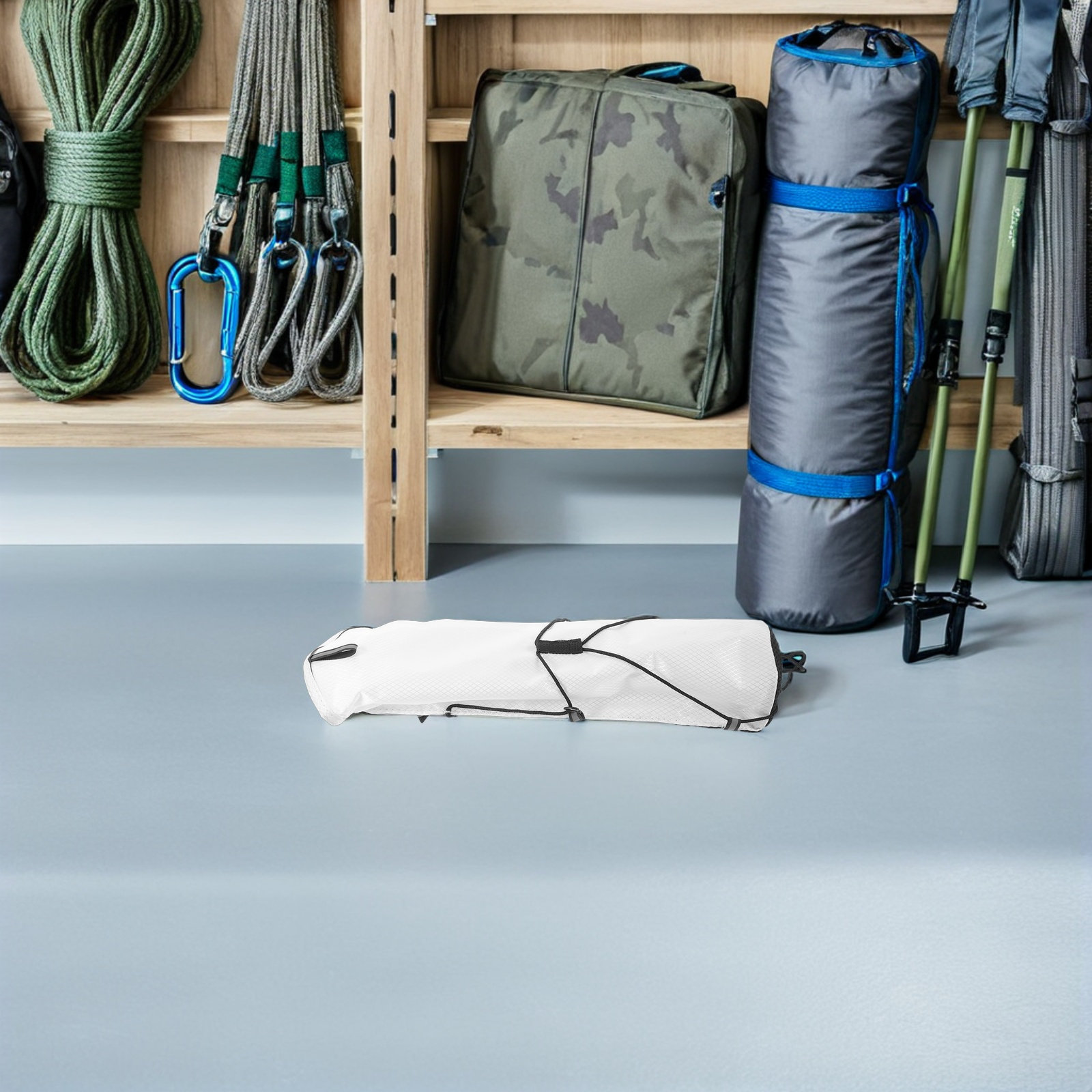 Trekking Pole Carry Bag Storage - Sac de transport léger et imperméable