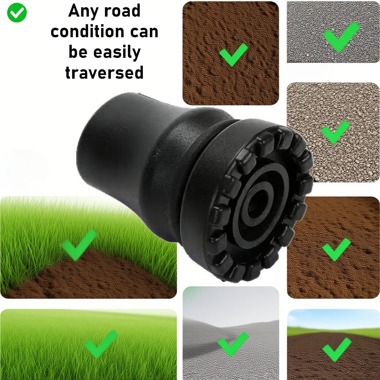 Plaquettes antidérapantes cyli - Trekking Pole Rubber Tips Feet Replacement avis et prix