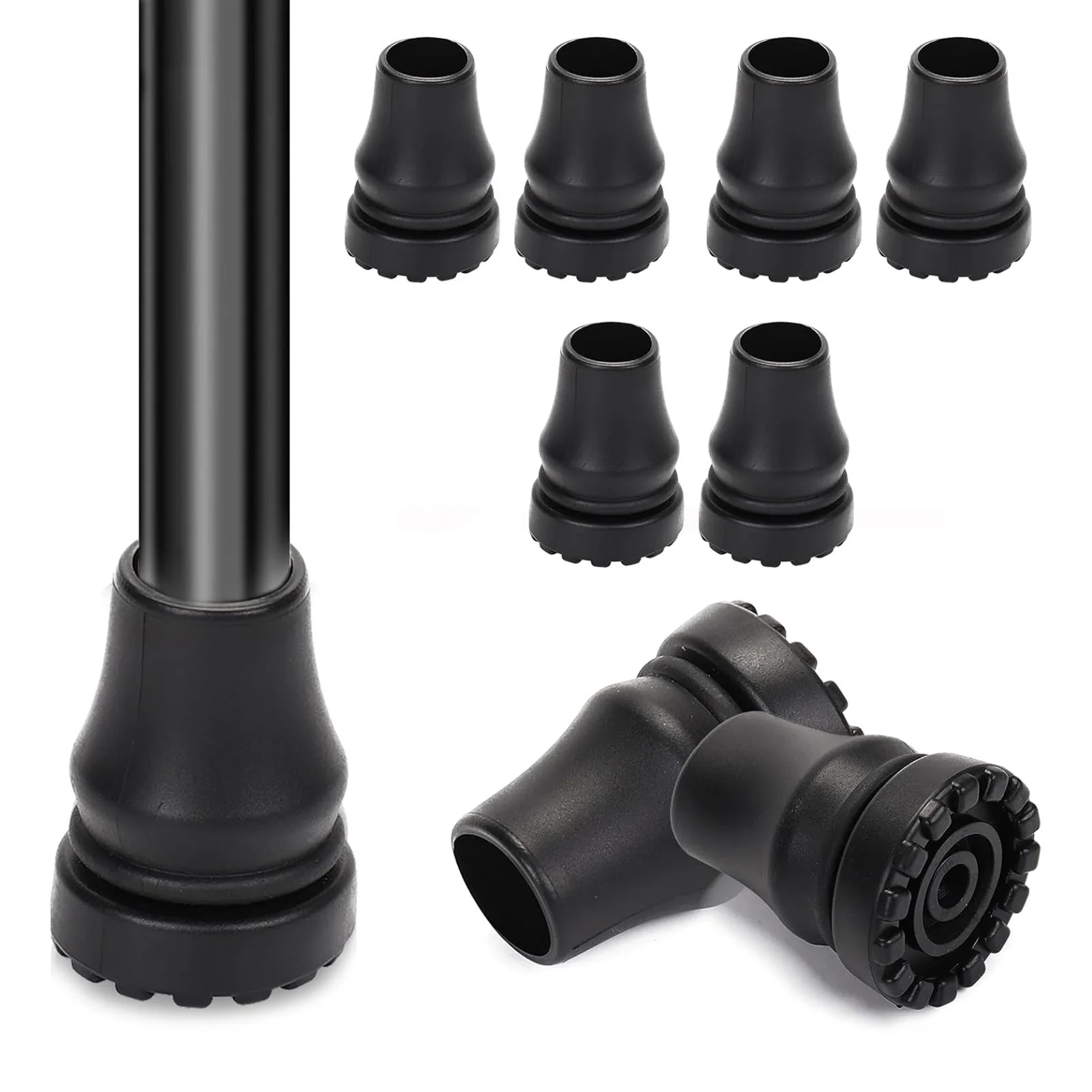 Plaquettes antidérapantes cyli - Trekking Pole Rubber Tips Feet Replacement avis et prix