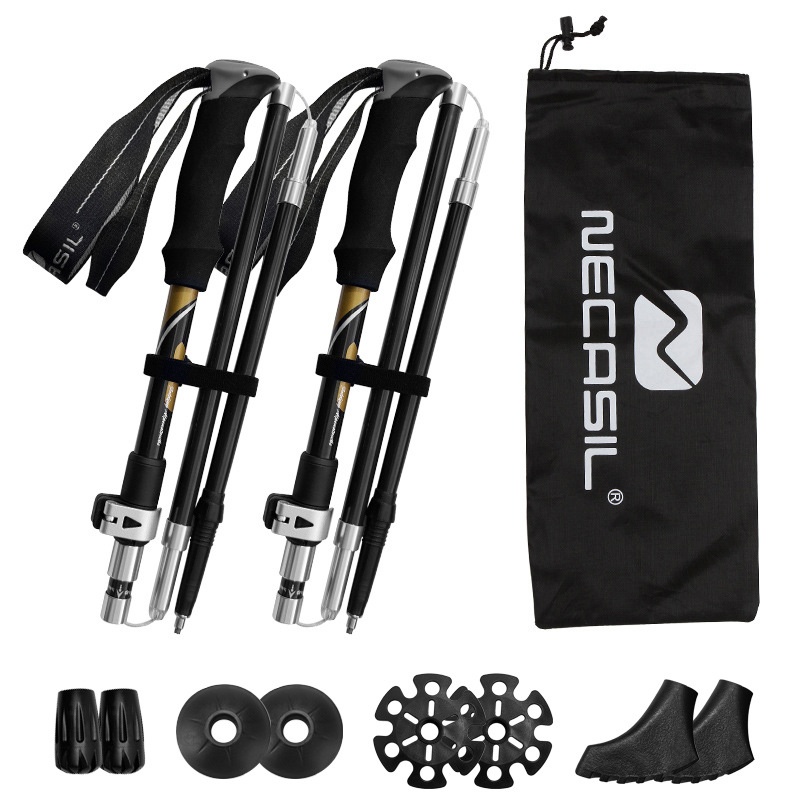 Bâtons de trekking ultralégers - Carbon Fiber Trekking Poles Ultralight Pair avis et prix