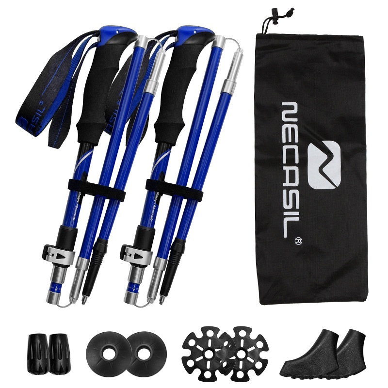 Bâtons de trekking ultralégers - Carbon Fiber Trekking Poles Ultralight Pair avis et prix