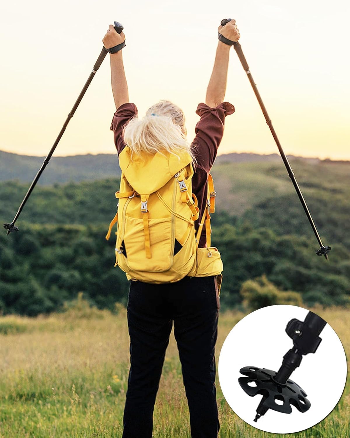 Embouts de remplacement pour b - Trekking Pole Rubber Tips Feet Replacement avis et prix
