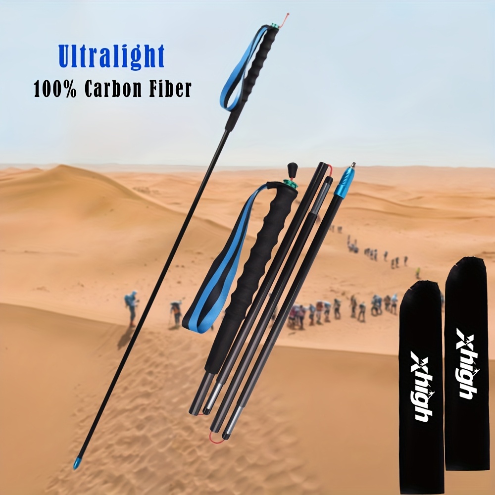 Bâtons de randonnée ultraléger - Carbon Fiber Trekking Poles Ultralight Pair avis et prix