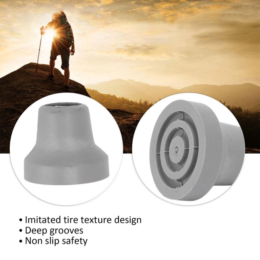 2 pièces, accessoires pour bât - Trekking Pole Rubber Tips Feet Replacement avis et prix