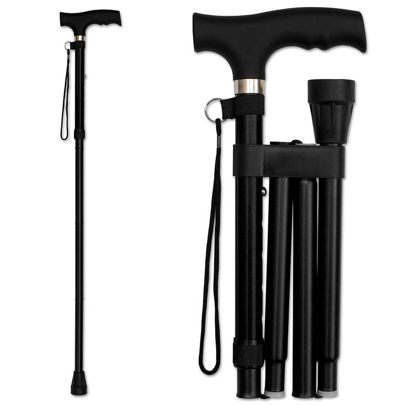 Bâton de marche pliable ultral - Folding Walking Sticks Hiking Adjustable avis et prix