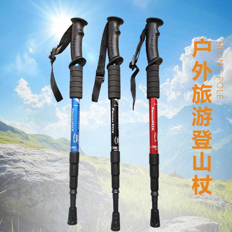 Bâtons de randonnée, bâtons de - Folding Walking Sticks Hiking Adjustable avis et prix