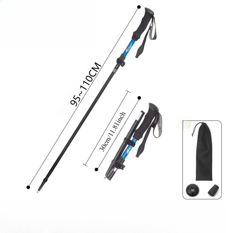 Bâtons de Trekking pliants ult - Folding Walking Sticks Hiking Adjustable avis et prix